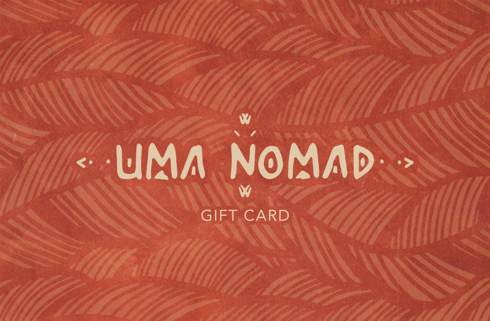 WOODEN GIFT CARD WITH GIFTBOX Uma Nomad
