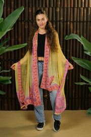 Vintage Bollywood scarf ‘Dupatta’ - With imperfection