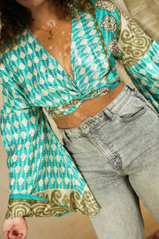 Cheeky Wrap Top 'Alegria'