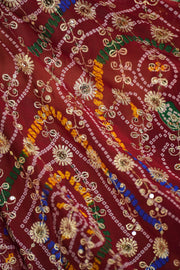 Vintage Bollywood sjaal 'Dupatta'