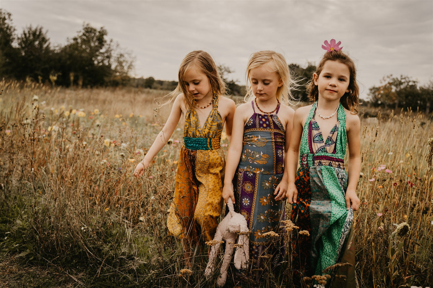 Children's clothes made from recycled fabrics. Mamma Nomad