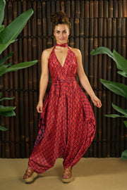 Bohemian Sustainable Fashion - Jumpsuit 'Eunoia' - with imperfections - Uma Nomad