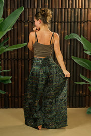 Bohemian Sustainable Fashion - Trousers 'Hygge' • M-L • with imperfections - Uma Nomad