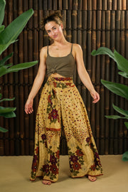 Bohemian Sustainable Fashion - Trousers 'Besa' • XXS/S • with imperfections - Uma Nomad