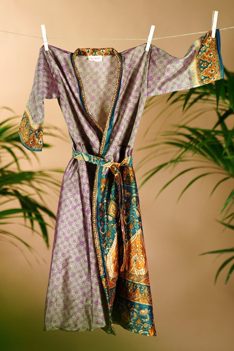 Kleine kimono 'Ukiyo' Leeftijd: 4-6