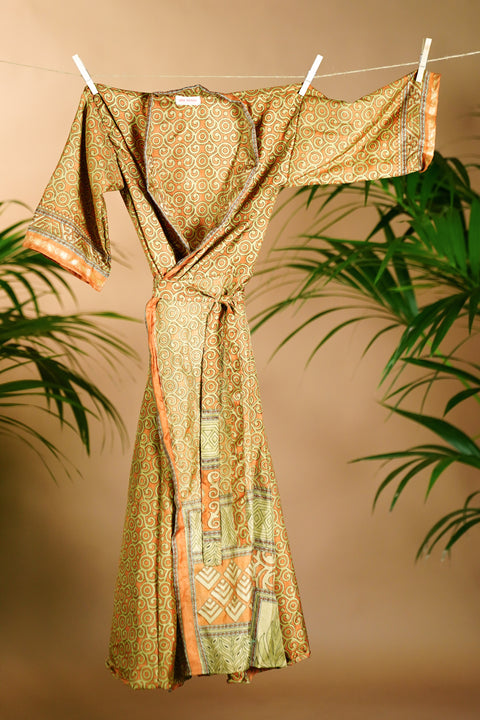 Little kimono 'Ukiyo' Age: 8-10