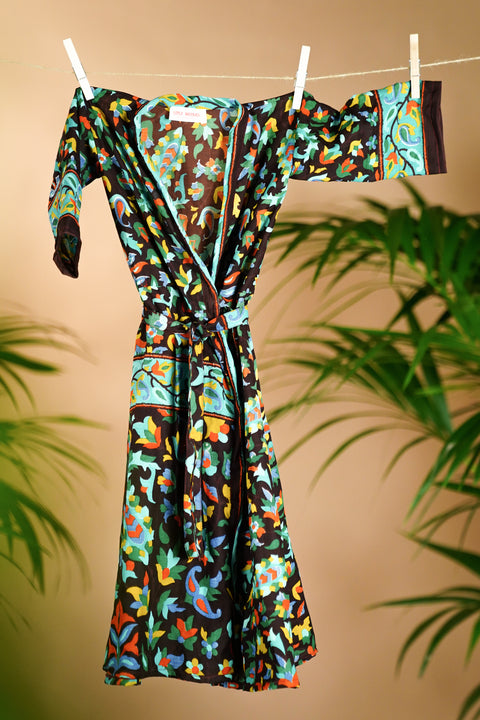 Kleine kimono 'Ukiyo' Leeftijd: 2-4