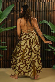 Bohemian Sustainable Fashion - Maxi Dress 'Ailyak' - Uma Nomad