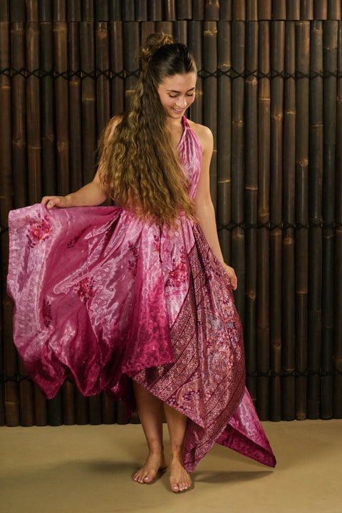 Bohemian Sustainable Fashion - Dress 'Eunoia' - reserved for Paulien - Uma Nomad