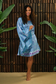 Bohemian Sustainable Fashion - Butterfly Tunic Dress 'Farfalla' - Uma Nomad
