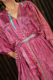Bohemian Sustainable Fashion - Kimono Jacket and Dress 'Ruhe' omruil beverley - Uma Nomad