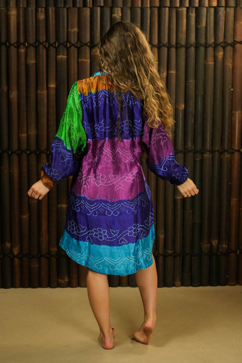 Bohemian Sustainable Fashion - Tunic Dress 'Sirin' - Uma Nomad