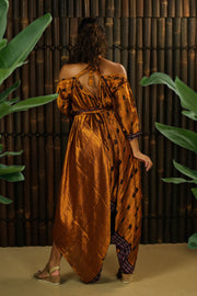 Bohemian Sustainable Fashion - Jumpsuit 'Eunoia' with Sleeves - reserved for Jayanti - Uma Nomad