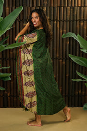 Bohemian Sustainable Fashion - Extra Large Kaftan 'Rahma' - Long - Uma Nomad