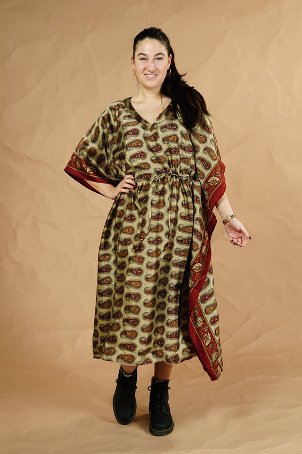 Bohemian Sustainable Fashion - Kaftan dress 'Turadh' - Uma Nomad
