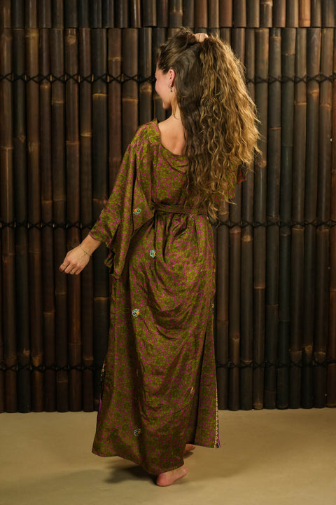 Bohemian Sustainable Fashion - Kimono Jacket and Dress 'Ruhe' - Uma Nomad