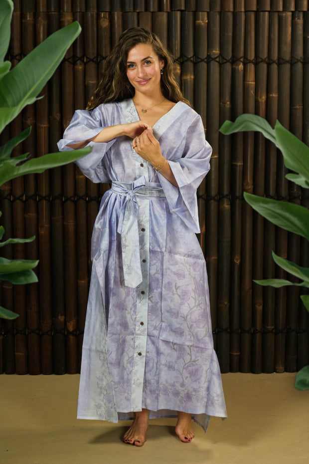 Bohemian Sustainable Fashion - Kimono Jacket and Dress 'Ruhe' - Uma Nomad