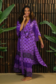 Bohemian Sustainable Fashion - Kimono Jacket and Dress 'Ruhe' - Beverley omruil - Uma Nomad