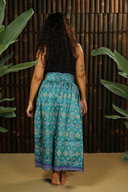 Bohemian Sustainable Fashion - Skirt 'Pagala' • M-L • With lining - Uma Nomad