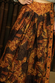 Bohemian Sustainable Fashion - Skirt 'Pagala' • XS-M • With lining - Uma Nomad