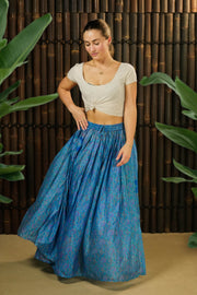 Bohemian Sustainable Fashion - Skirt 'Taonga' | Single Slit | XXS - L - Uma Nomad