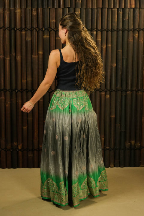 Bohemian Sustainable Fashion - Skirt 'Taonga' | Single Slit | XXS - M - Uma Nomad