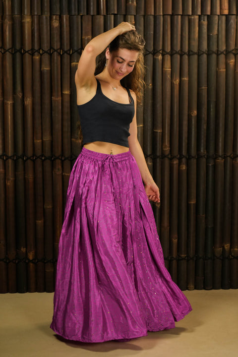 Bohemian Sustainable Fashion - Skirt 'Taonga' | Single Slit | XXS - L - Uma Nomad