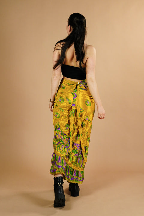 Bohemian Sustainable Fashion - Wrap Skirt 'Kesali' - Uma Nomad