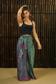 Bohemian Sustainable Fashion - Trousers 'Besa' • L/XXXL - Uma Nomad