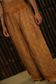Bohemian Sustainable Fashion - Trousers 'Besa' • XXS/S - with imperfection - Uma Nomad