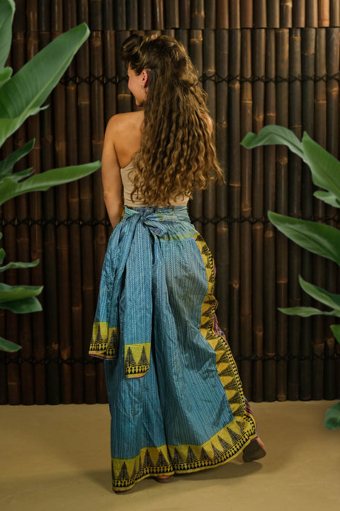 Bohemian Sustainable Fashion - Trousers 'Besa' • L/XXXL - Uma Nomad
