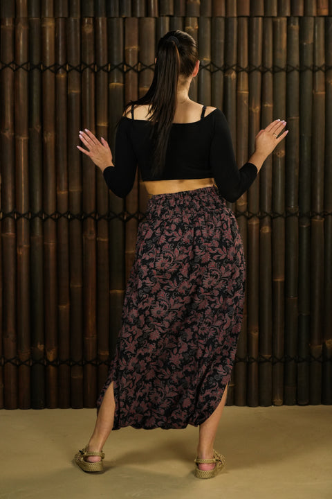 Bohemian Sustainable Fashion - Harem trousers-skirt 'Delara' - reserved! - Uma Nomad