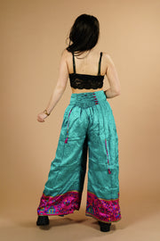 Bohemian Sustainable Fashion - Trousers 'Hygge' • L-XL • cotton lining - Uma Nomad