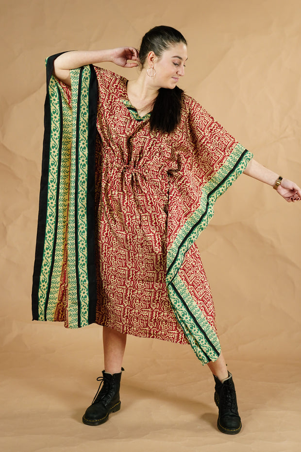 Bohemian Sustainable Fashion - Kaftan dress 'Turadh' - Uma Nomad