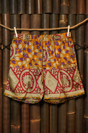 Bohemian Sustainable Fashion - Set of men's Shirt and Shorts 'Zephyr' - Large - Uma Nomad