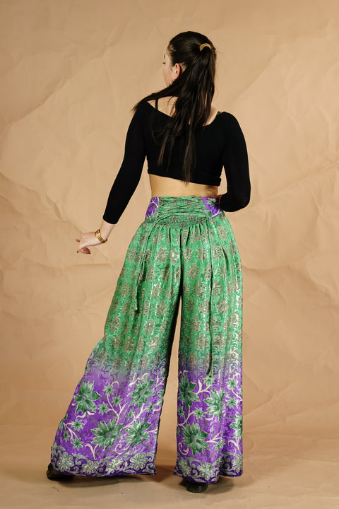 Bohemian Sustainable Fashion - Trousers 'Hygge' • M-L • cotton lining - Uma Nomad