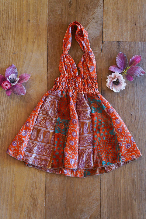 Bohemian Sustainable Fashion - Bohemian Baby Dress 'Nia' - Age: 1 - Uma Nomad