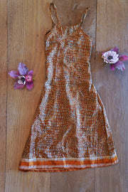 Bohemian Sustainable Fashion - Long Children's Dress 'Eudaimonia' - Age: 2-4 - Uma Nomad