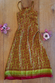 Bohemian Sustainable Fashion - Bohemian Girl's Dress 'Eudaimonia' - Age: 4-6 - Uma Nomad