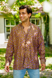 Bohemian Sustainable Fashion - Shirt 'Umoja' - Large/Extra Large - Uma Nomad